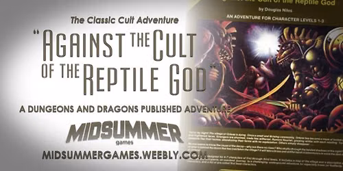 "Against the Cult of the Reptile God" @ East Providence Library