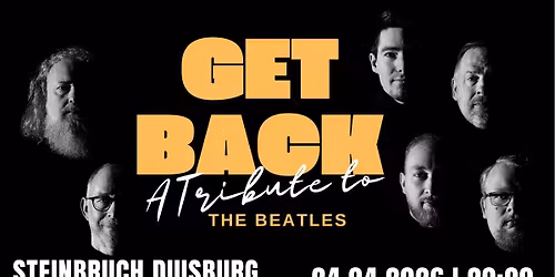 GET BACK \u2013 A Tribute to The Beatles