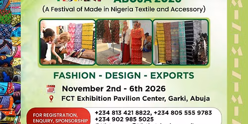 Festival of Made in Nigeria Textile and Accessory 2026 (FESTMiNT26))