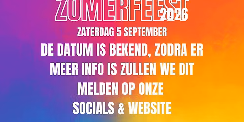 Zomerfeest 2026