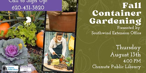Extend the Season With: Fall Container Gardening