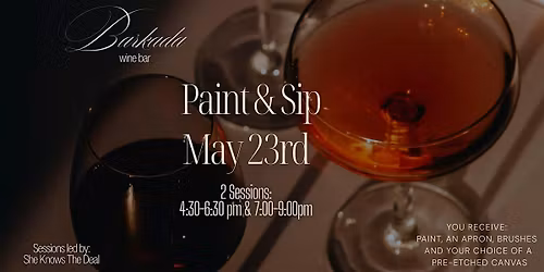 Paint and Sip @ Barkada