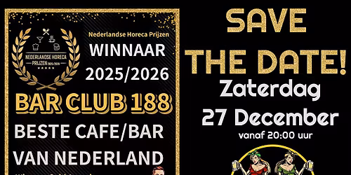 188 AWARD PARTY, SAVE THE DATE!