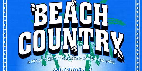 BEACH COUNTRY | COUNTRY NIGHT \u2022 Perry's Beach Club | SATURDAY 8\/1