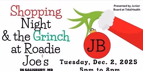 GRINCH & SHOPPING NIGHT with the Junior Board