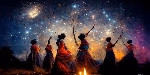 Women Fire circle