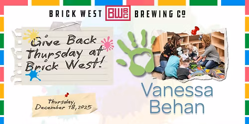 Give Back Thursday: Vanessa Behan