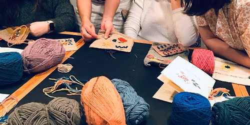 Bordar em tricot com Joana Caetano - 11 ABR