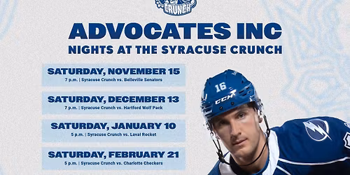Advocates Night at the Syracuse Crunch
