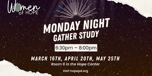 Monday Night Gather Study