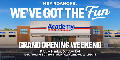 Roanoke, VA Grand Opening