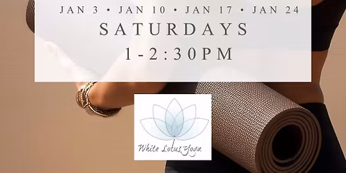 Intro to Yoga: 4 Week Series