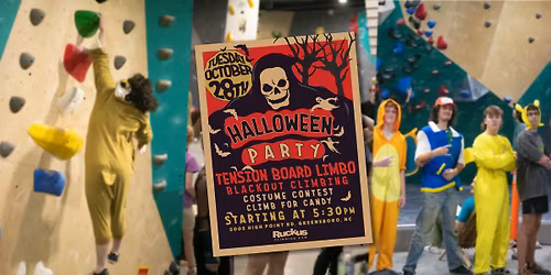 Halloween Party @ Ruckus Climbing Gym
