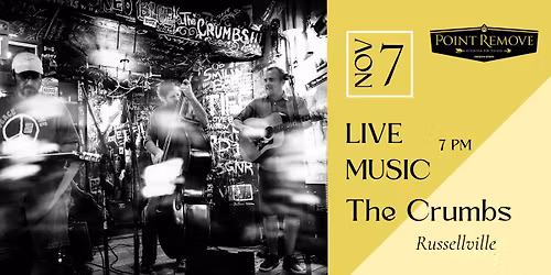 LIVE MUSIC with The Crumbs