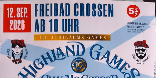 10.Highland Games Crossen