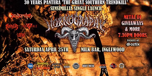 Hornography: Sensimillia Single Launch + The Furor, Undeniable, Lotus