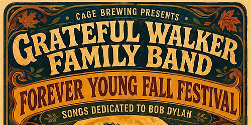 Grateful Walker Family Band - Forever Young Fall Festival | Cage Brewing, St. Petersburg, FL