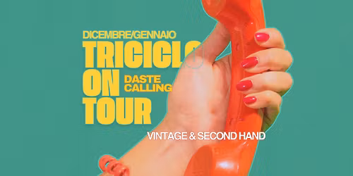 TRICICLO on Tour | Vintage & Second hand | a DASTE
