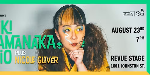 Infidels Jazz Presents: Miki Yamanaka Trio + Nicole Glover at Revue Stage