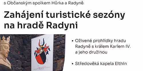 ZAH\u00c1JEN\u00cd TURISTICK\u00c9 SEZ\u00d3NY NA HRAD\u011a RADYNI