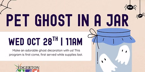 Pet Ghost in a Jar