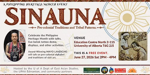 Sinauna: Philippine Pre-Colonial Traditions and Tribal Patterns (FREE!)