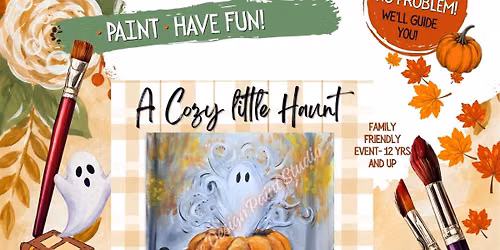 A Cozy Little Haunt Paint Party @ Plot Twist Books