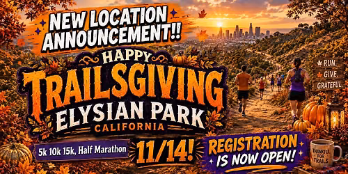 Trailsgiving 5k, 10k, 15k, Half Marathon