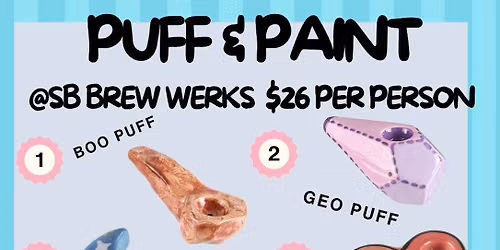 Puff & Paint @ South Bend Brew Werks: July 14, 2026