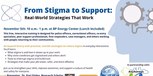 Free Training: From Stigma to Support