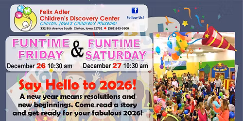 Funtime Saturday at the Discovery Center