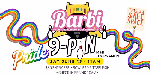 BARBI 9-Pin Fundraiser Tournament - June