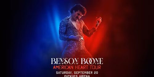 Packages & Hospitality: Benson Boone