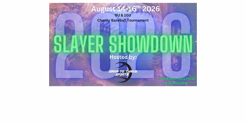 2026 Slayer Showdown Charity baseball tournament 