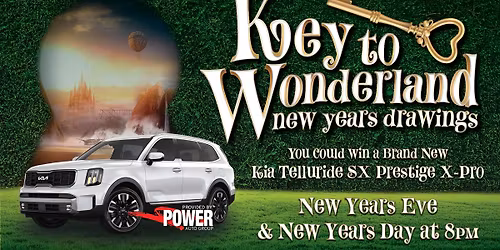 "Key to Wonderland" New Year's Drawing at Chinook Winds Casino Resort