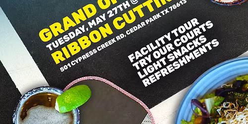 Ribbon Cutting: Apex Pickleball Clubs