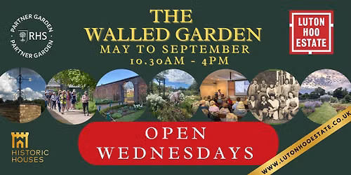 Open Wednesdays at the Walled Garden 