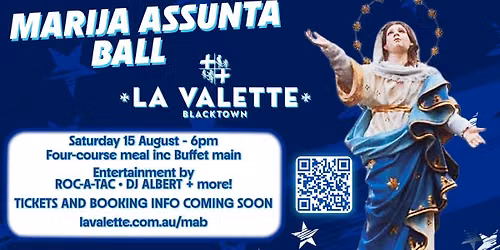 MARIJA ASSUNTA BALL @ La Valette Blacktown