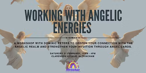 Working with angelic energies and angel cards with Dominic Peters