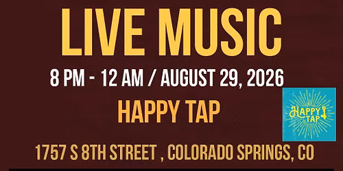 Whiskey Sky Band Live | Happy Tap