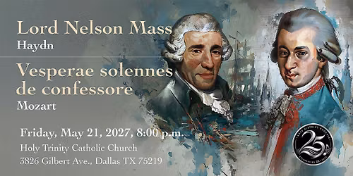 Lord Nelson Mass & Vesperae solennes de confessore