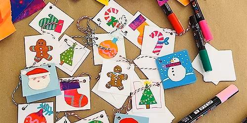 Make Artful Gift Tags at ArtRat's Studio!