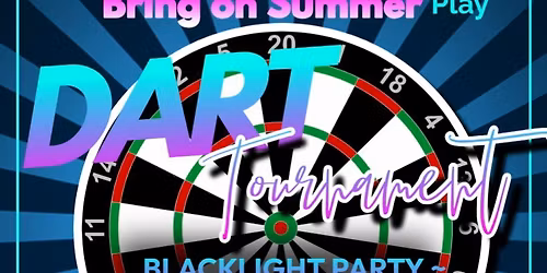 Blacklight Dart tournament