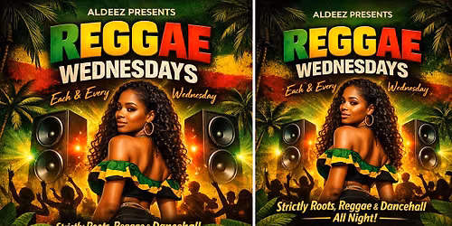 Reggae Wednesdays at Aldeez