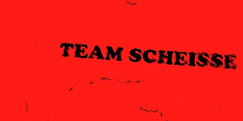 Team Scheisse in Leipzig