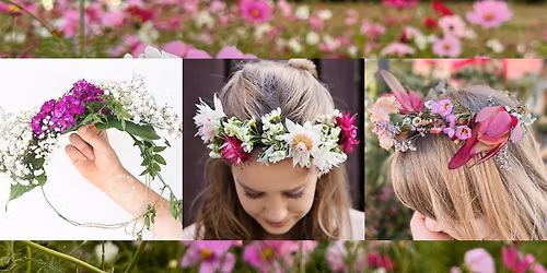 Flower crown workshop for teens and adults