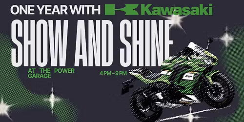 Kawasaki Anniversary - Bike Show and Shine