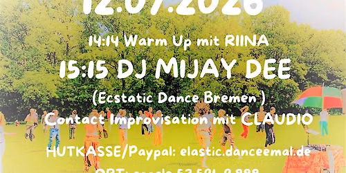 ECSTATIC DANCE ALTONA mit DJ MIJAY DEE aka Michael Doepke