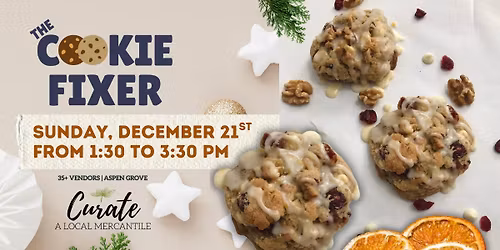 The Cookie Fixer Holiday Pop Up