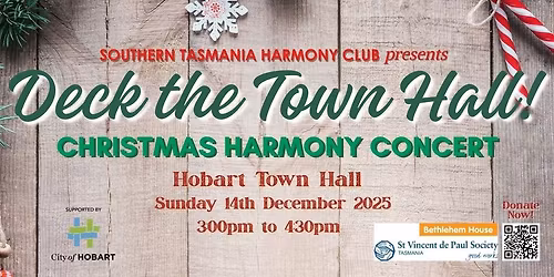 "Deck The Town Hall!" Christmas Harmony Concert